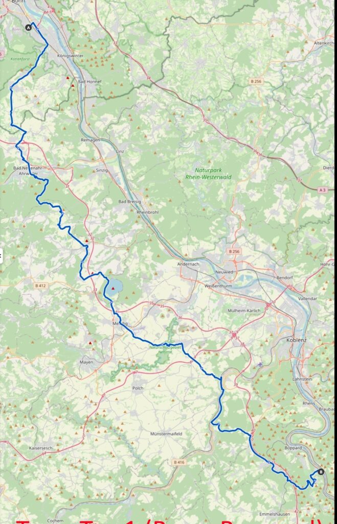 Map einer Tour