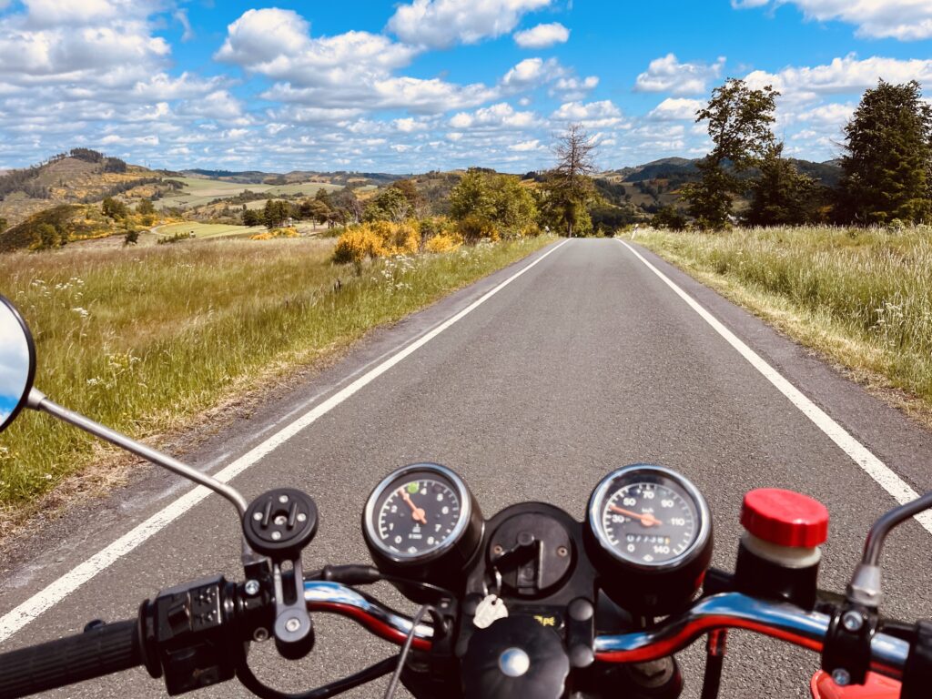 Motorrad unterwegs im Sauerland