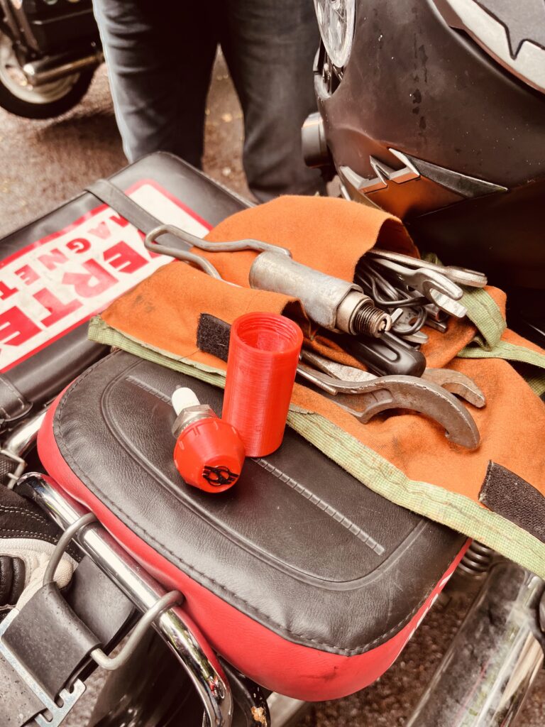 Werkzeug eines Motorrads