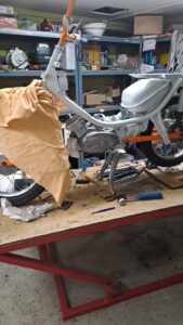 Bild von Mopedfahrgestell