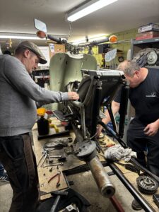 Reparatur einer Schwalbe KR51