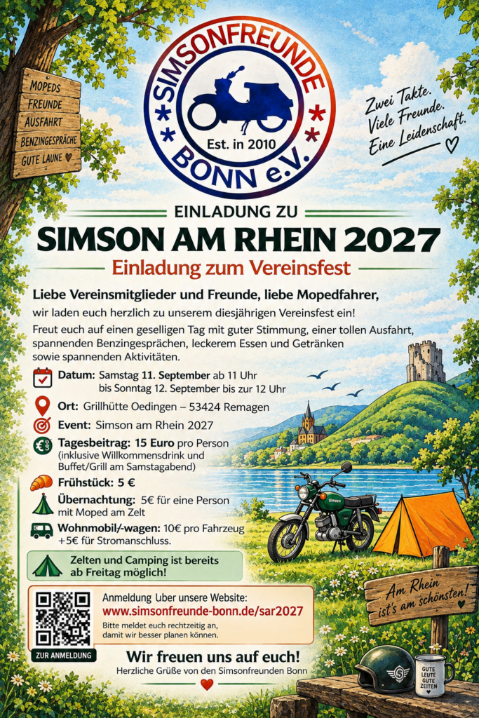 Flyer Vereinsfest